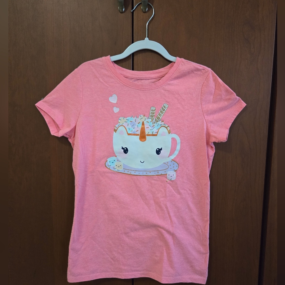Cat & Jack UnicornCup shirt, Kids L (10/12)